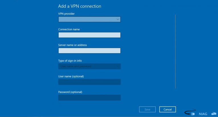 tiến hành Connect VPN