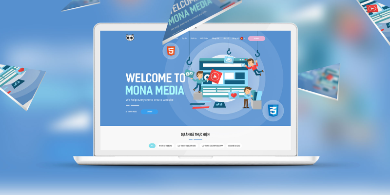 Mona Media - Công ty thiết kế Website vận chuyển hàng chuyên nghiệp