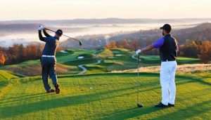 Tạo ấn tượng trên sân golf