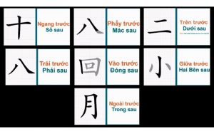 7 quy tắc viết chữ Trung cơ bản