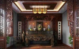 xét yếu tố phong thủy khi mua bàn thờ hà nội