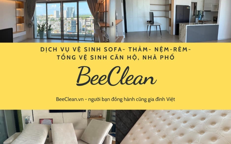 Công ty vệ sinh căn hộ chung cư Beeclean 