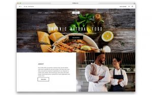 thiết kế website nhà hàng chuyên nghiệp