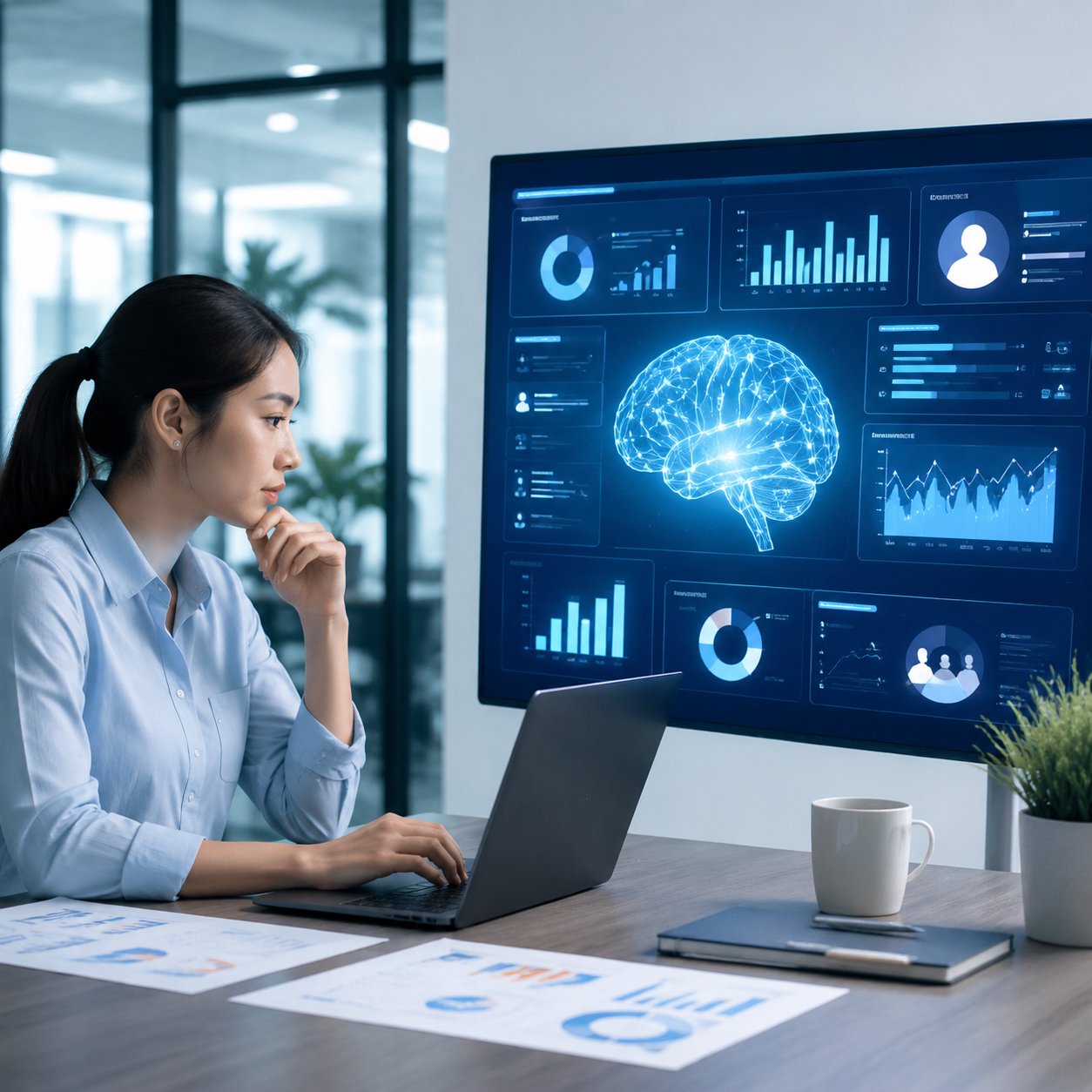 Ứng dụng AI cho phòng marketing 2026: Từ content generation đến attribution modeling